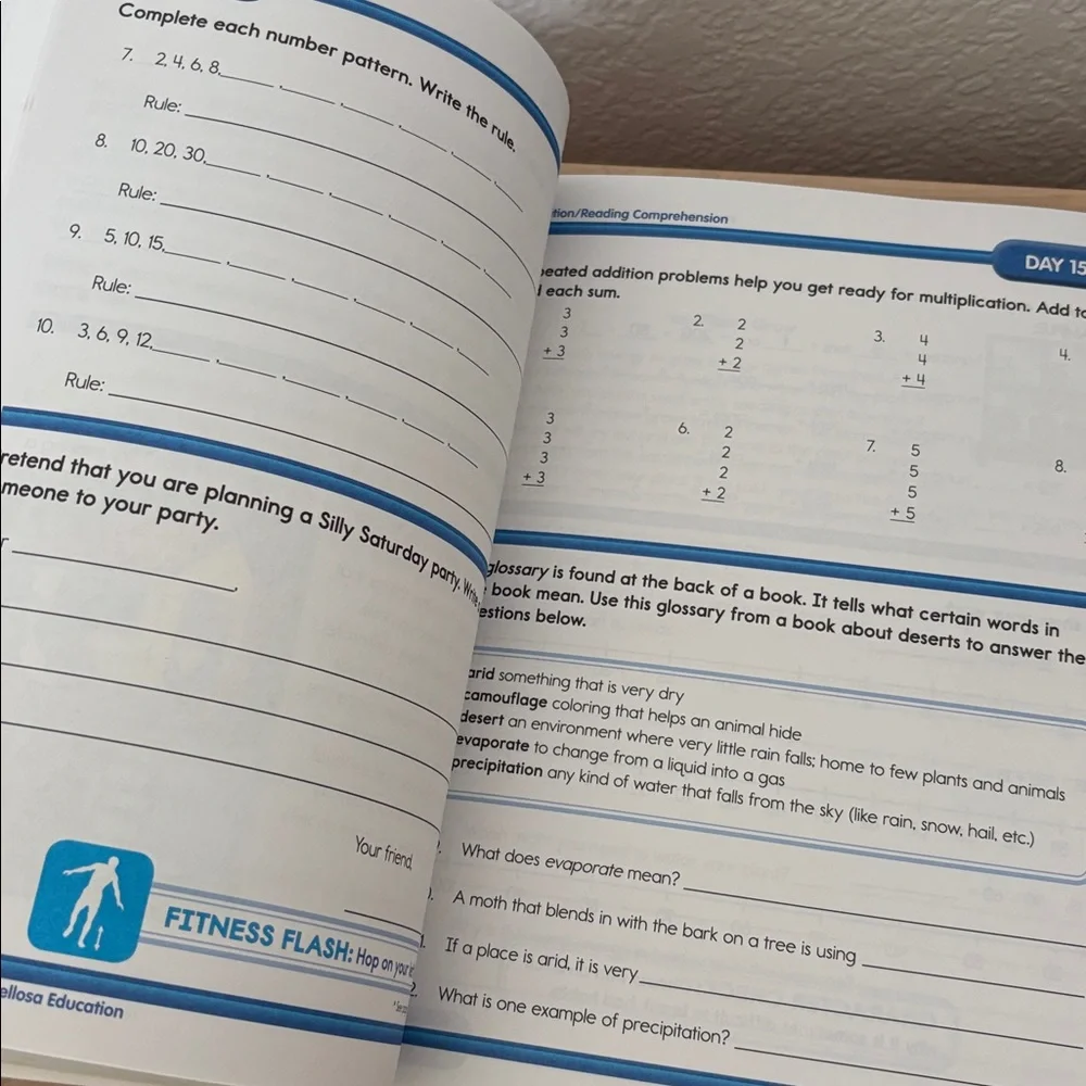 Summer Bridge Activities 1st to 2nd Grade Workbook, Activity Book Homeschool